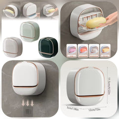 Wall Mounted Luxury Draining Soap Holder