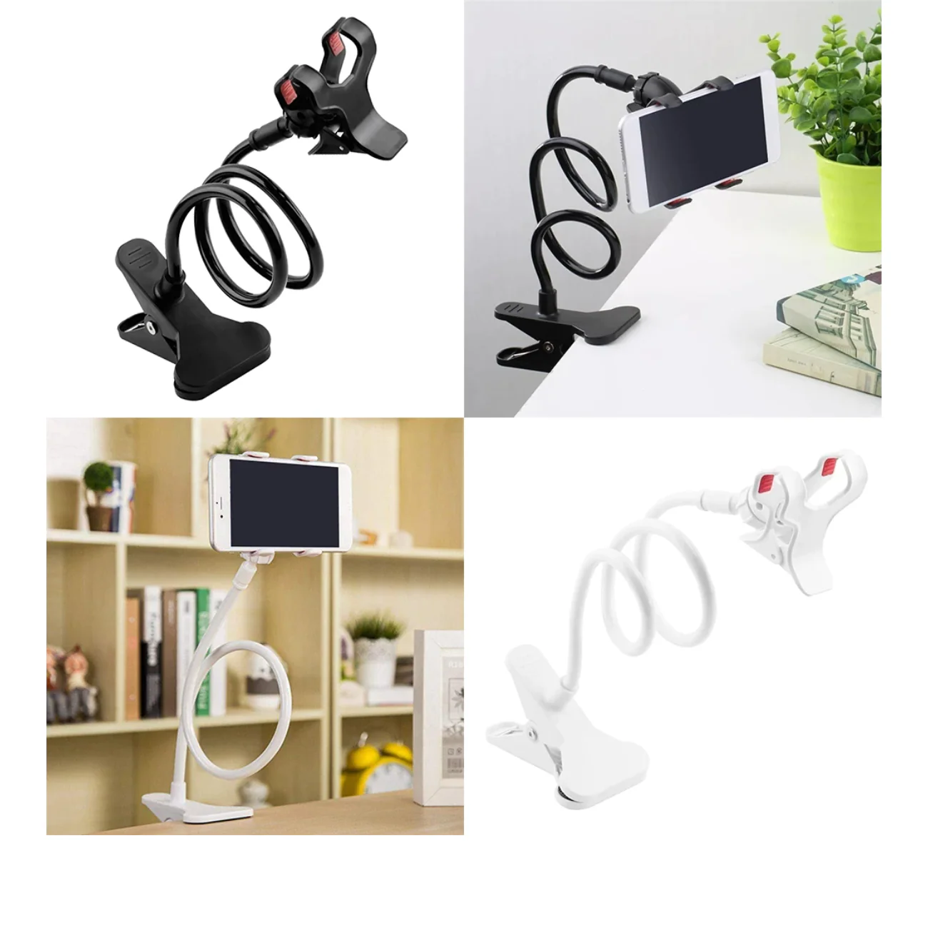 Flexible Gooseneck Lazy Phone Stand Holder