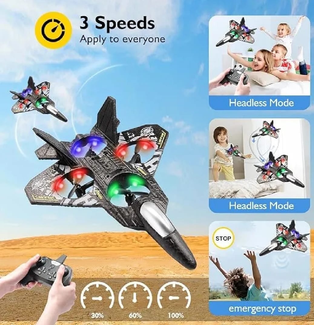 6-Axis Gyro 2.4G RC Fighter Jet Plane