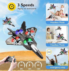 6-Axis Gyro 2.4G RC Fighter Jet Plane