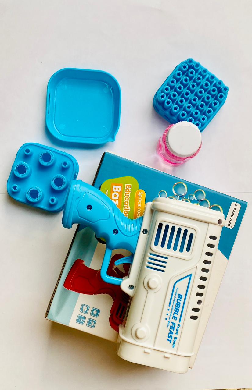 36-Hole Rechargeable Bazooka Bubble Gun